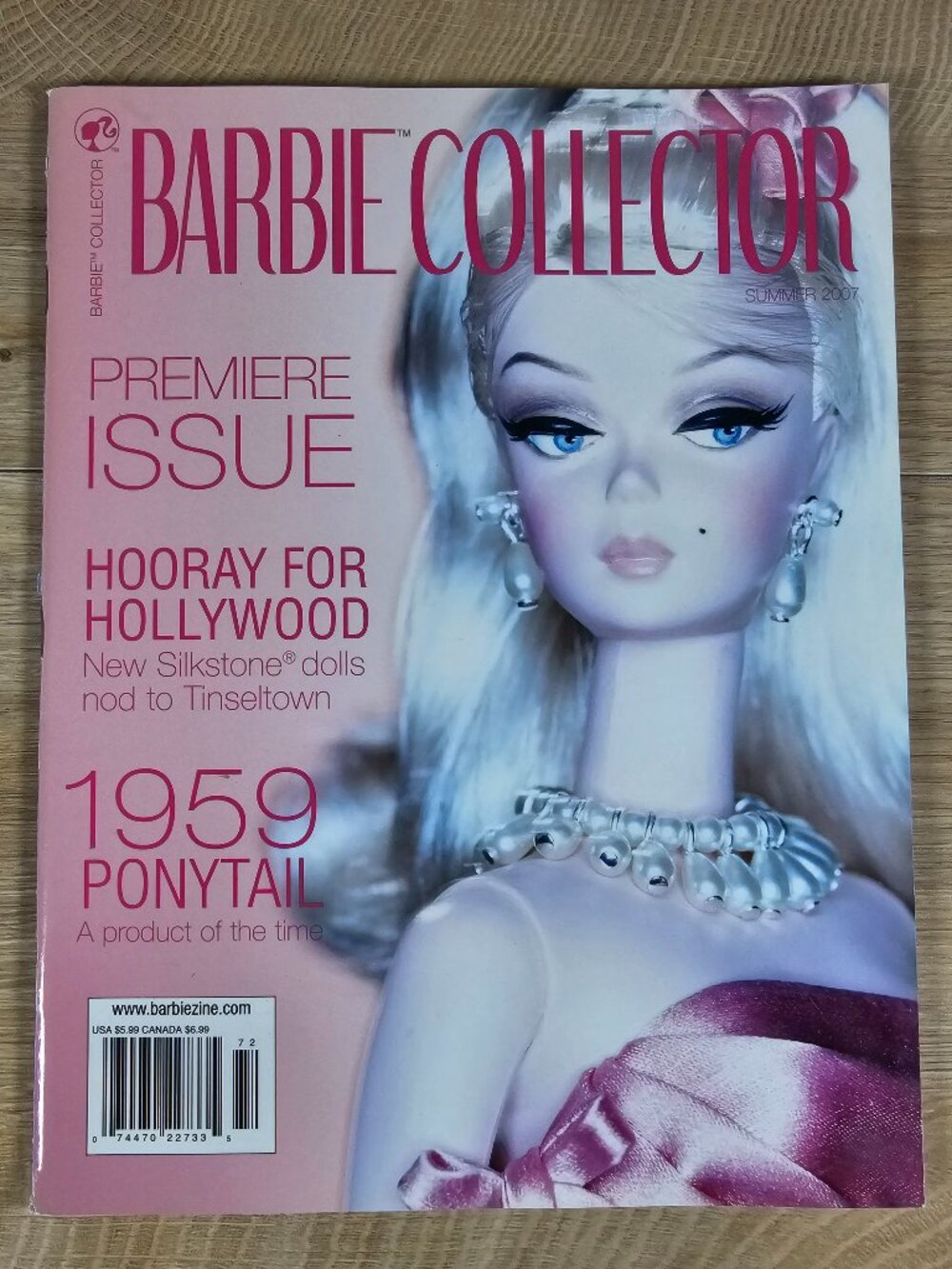 Barbie Collector Magazine Premiere Issue 1959 Ponytail Silkstone Summer 2007 - Picture 2 of 7